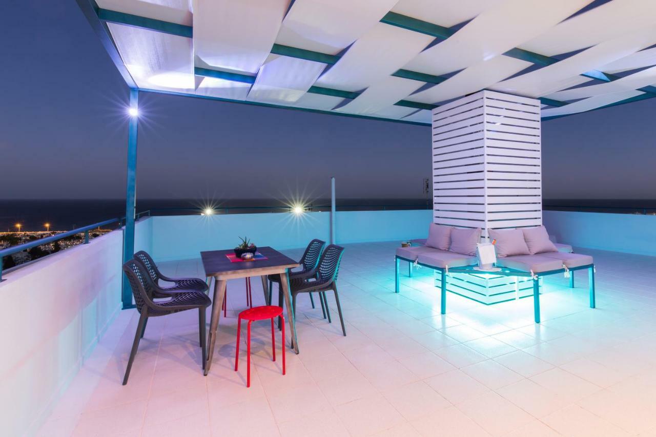 Groovy & Cozy Apt With Private Seaview Rooftop Terrace Rhodes City Exterior foto